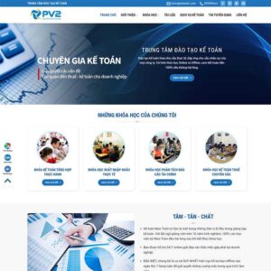 Website kế toán 02