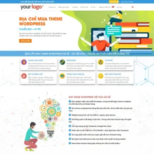 Website bán theme, thiết kế website