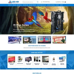 Website bán và thi công màn hình led