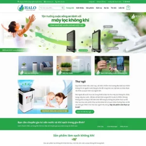 Website bán máy lọc khí 03