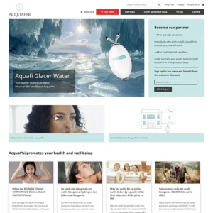 Website bán máy lọc nước 04