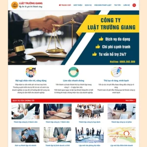Website công ty Luật 06