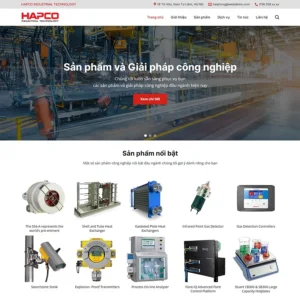 Website nhà cung cấp thiết bị cơ khí