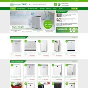 Website bán máy lọc khí 02
