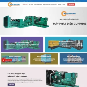 Website công ty cung cấp máy phát điện