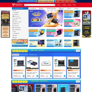 Website bán máy tính, laptop 10