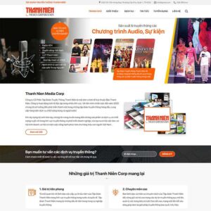 Website Media, truyền thông, báo chí