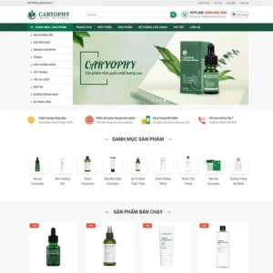 Website mỹ phẩm 10