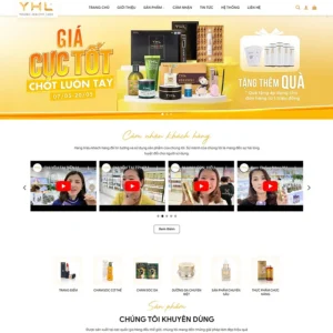 Website mỹ phẩm 14