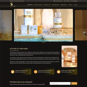 Website mỹ phẩm 15
