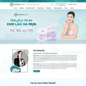 Website mỹ phẩm 16