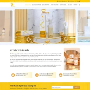 Website mỹ phẩm 17