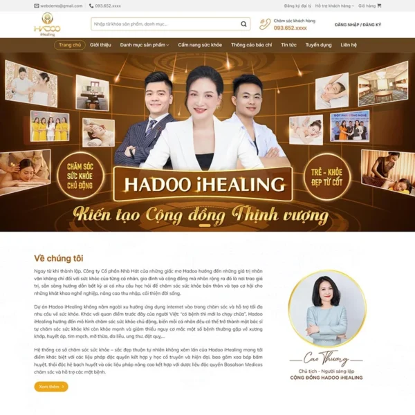 Website mỹ phẩm 18
