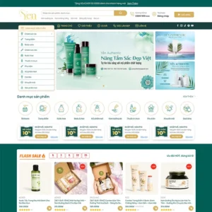 Website mỹ phẩm 22