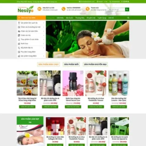 Website Shop mỹ phẩm 03