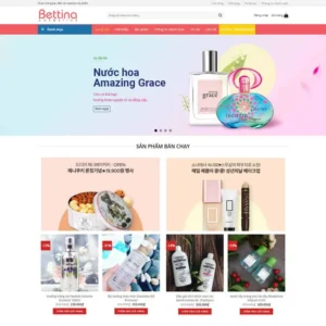 Website Shop mỹ phẩm 04