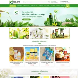 Website Shop mỹ phẩm 06