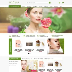 Website Shop mỹ phẩm 07
