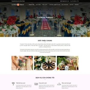 Website nhà hàng tiệc cưới