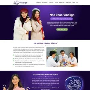 Website dịch vụ Nha Khoa 03