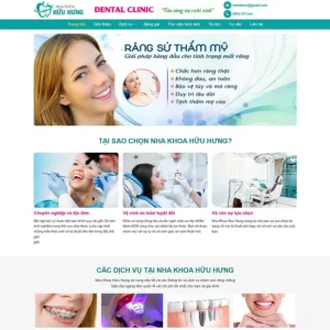 Website dịch vụ Nha Khoa 04