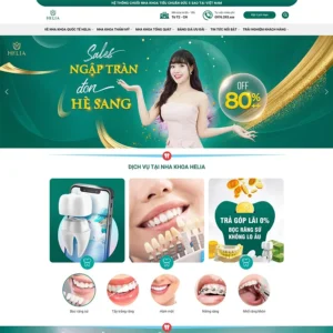 Website dịch vụ Nha Khoa 05