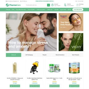 Website nhà thuốc 03