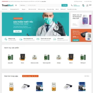Website Elementor nhà thuốc 06