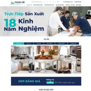 Website công ty nội thất 14