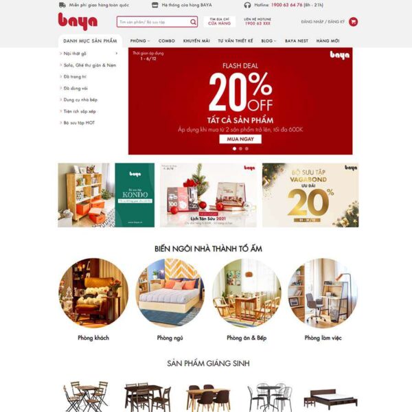 Website nội thất 24