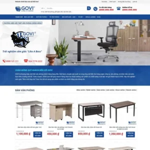 Website nội thất govi