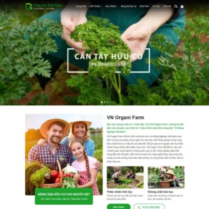 Website nông sản 02