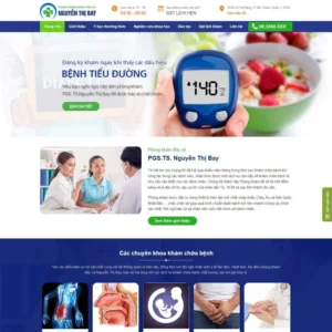 Website phòng khám đa khoa
