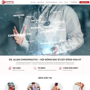Website phòng khám đa khoa 03