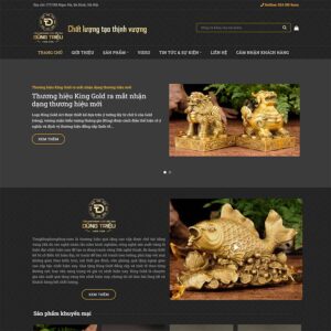 Website bán vật phẩm, phong thủy 04