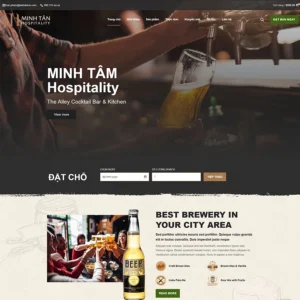 Website bán bia rượu