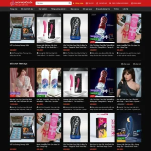 Website shop đồ chơi người lớn