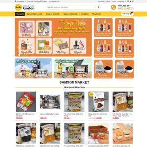 Website bán nguyên liệu trà sữa 02
