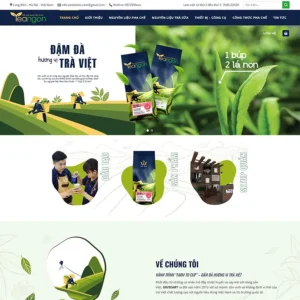 Website bán nguyên liệu trà sữa 02
