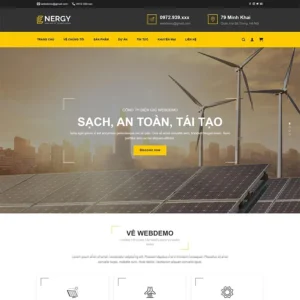 Website điện năng lượng mặt trời 03