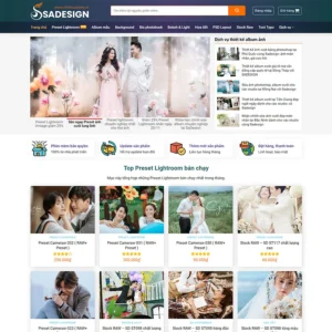 Website bán tài nguyên đồ họa