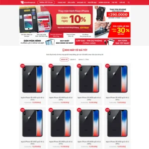 Website sửa chữa điện thoại 03
