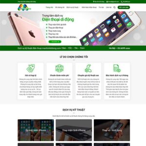 Website sửa màn hình điện thoại