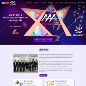 Website công ty tổ chức sự kiện