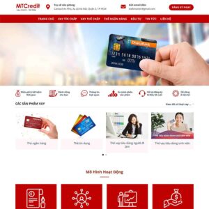Website vay vốn, tài chính