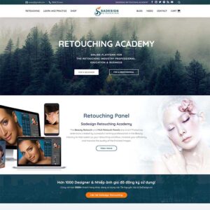 Website bán tài nguyên thiết kế đồ họa PTS