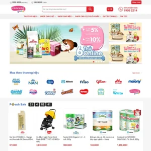 Website bán tạp hóa