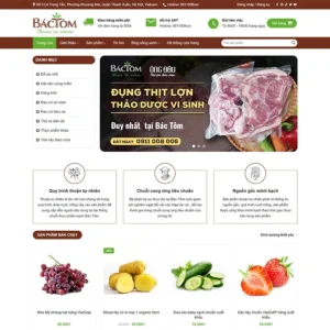 Website bán tạp hóa 02