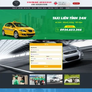 Website thuê xe taxi có tính phí tự động