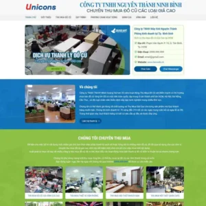 Website thu mua, thanh lý đồ cũ